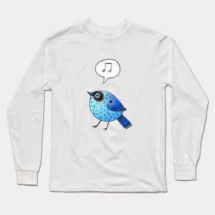 Blue Bird Long Sleeve T-Shirt